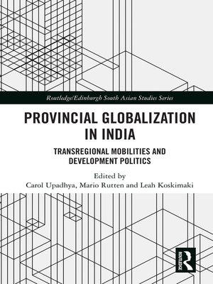 cover image of Provincial Globalization in India